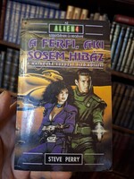 OLVASATLAN GYŰJTŐI PAPERBACK SCI-FI -STEVE  PERRY-A FÉRFI AKI SOSEM HIBÁZ