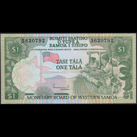Szamoa 1 Tala 1980 (2020) P-19CS UNC