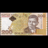 Kirgizisztán 200 Som 2004 P-22 UNC