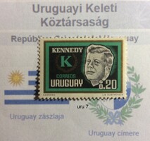 Urugvay bėlyeg -hiánypótl. ( uru 7)