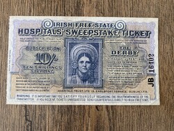 Írország Hospitals 10 Shilling 1935 XF