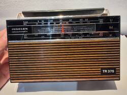 Retro Ingelen TR 375 hordozható újszerű rádió hi-fi híradástechnika