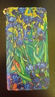 Művészet a zsebedben: Van Gogh „Íriszek” dombornyomott pénztárca!