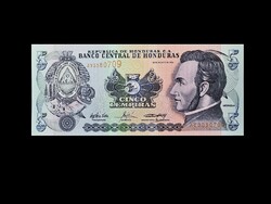 HONDURAS – 5 LEMPIRA – 2004