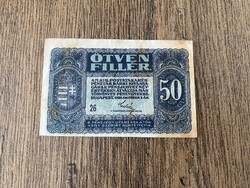 50 Fillér 1920 F