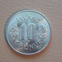 Izland 10 korona, 1971