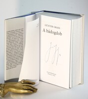 Aláírt Günter Grass Nobel-díjas író regénye a Bádogdob Hibátlan példány védőborítóval !
