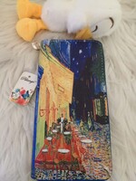 Művészet a zsebedben: Van Gogh "Éjjeli kávézó" dombornyomott pénztárca!
