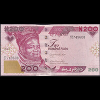 Nigéria 200 Naira 2024 P-W47 (2) UNC