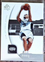 Tony Parker SP Authentic 2005 NBA Kosárlabdakártya