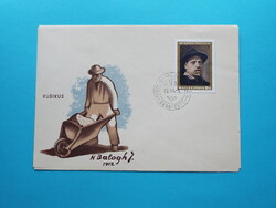 FDC (C1/2) - 1969. Nagy Balogh János - (Kat.: 200.-)