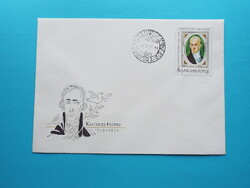 FDC (C1/2) - 1990. Kazinczy Ferenc - (Kat.: 250.-)