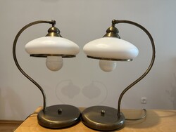 Classic style Kolarz brand table lamp with opal shade
