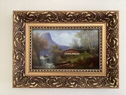 Alpine landscape.
