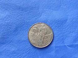 ETIÓPIA 5 CENT 1996 (2004) OROSZLÁN! KATONA! RITKA!