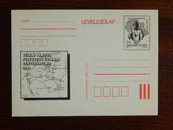 Díjjegyes levelezőlap, 1988. Teleki Sámuel Afrika expedíciója