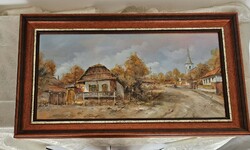 Festmény - Szántó Lukács - Új székely ( Erdély )