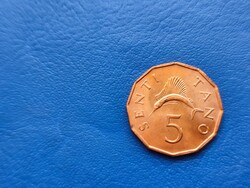 TANZÁNIA 5 SENITI 1982 KARDHAL! UNC!