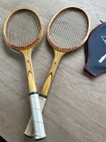 Wooden Tennis Rackets from the 70s, 13 1/4 size