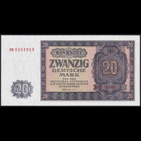 Németország 20 Mark 1955 P-19 UNC
