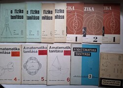 Retro A fizika tanítása + A matematika tanítása módszertani folyóirat csomag
