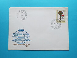 FDC (C1/2) - 1985. Turisztikai Világnap - (Kat.: 150.-)