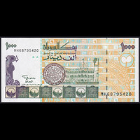 Szudán 1000 Dinars 1996 P-59 UNC