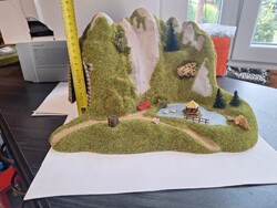 Busch Mountain Tunnel with Lake Model H0