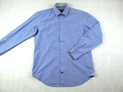 EREDETI TOMMY HILFIGER FITTED (M) ELEGÁNS HOSSZÚ UJJÚ FÉRFI VILÁGOSKÉK ING