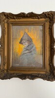S.  Hajós B. Kislány portré