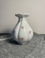Kis méretű Zsolnay Gerezdes csipkebogyó mintás porcelán váza!