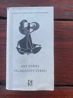 A magyar irodalom gyögyszemei Ady Endre válogatott versei Kozmoz könyvek 1981.