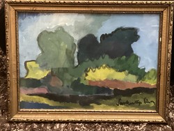 Simon Skantyú (1921 - 1989) - landscape.