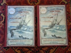 KÉPES! 1904..SZAVÓJAI LAJOS AMÁDÉ: AZ "ÉSZAK CSILLAGA" I.-II.  MAGYAR FÖLDRAJZI TÁRSASÁG KÖNYVTÁRA