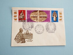 FDC (C8/3) - 1982. A vatikáni magyar kápolna műalkotásai - (Kat.: 400.-)