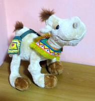 Régi Just Camels „Humphrey” pózolható plüss teve 28 cm gyűjtői darab