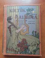 Radó Antal: Költők albuma (Jelenkori magyar költők versei) - 4. kiadás, gyönyörű szecessziós kötésbe