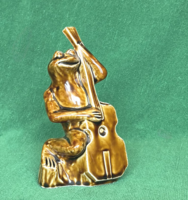 Art deco jazz zenész béka! 1960!