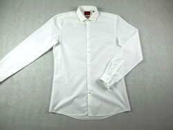 EREDETI HUGO BOSS EXTRA SLIM FIT (M) ELEGÁNS HOSSZÚ UJJÚ FÉRFI FEHÉR ING