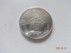 Ezüst 25 forint 1961,  Bartók Béla emlékérme