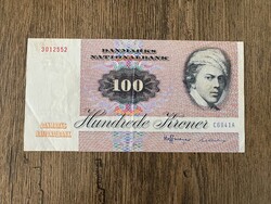 Dánia 100 Korona 1972 VF