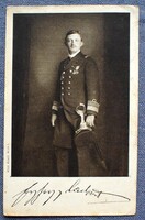 IV. Károly király - címzett Habsburg Frigyes bécsi főhercegi palotája / W Fröhlich ügyintéző 1914