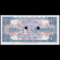 Anglia 1 Shilling British Armed Forces 1956 P-M26b UNC