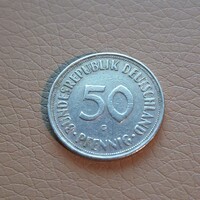 Németország 50 pfennig, 1950 - G