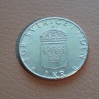Svédország 1 Korona, 1977