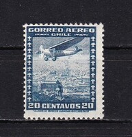 1934 Chile 20c Légiposta Postatiszta Bélyeg