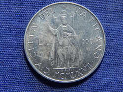 Vatikán 100 Líra 1967