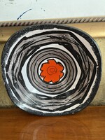 MONUMENTAL, KEREZSI GYÖNGYI CERAMIC WALL PLATE, WALL PLATE