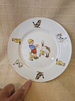 Zsolnay Fairy Tale Plate