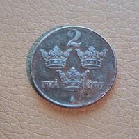 Svédország 2 öre, 1944